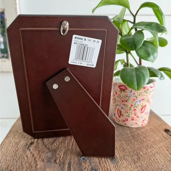 Charming Watercolor original 4x6 framed - Picture 5 of 5